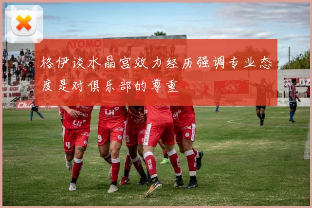 格伊谈水晶宫效力经历强调专业态度是对俱乐部的尊重